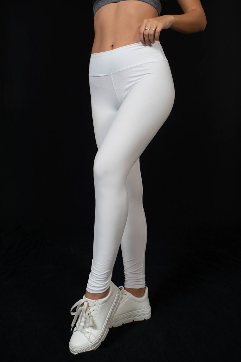 SOFT LEGGINGS - FEHÉR